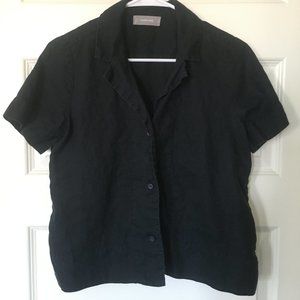 Button up linen top from Everlane